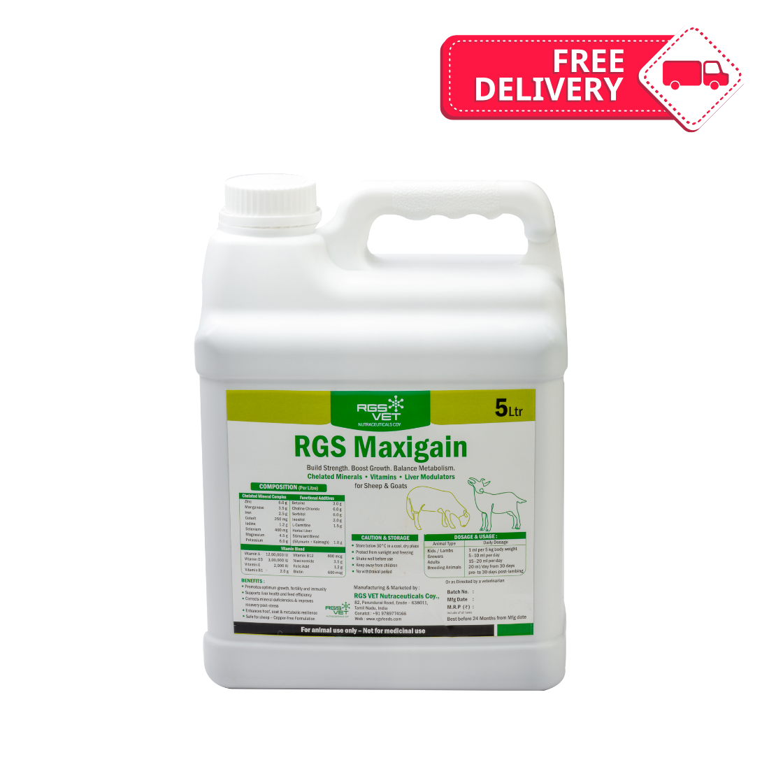 RGS Maxigain - 5 Ltr
